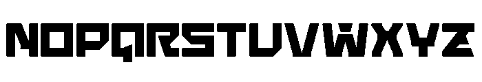 Morgas Black Regular Font UPPERCASE