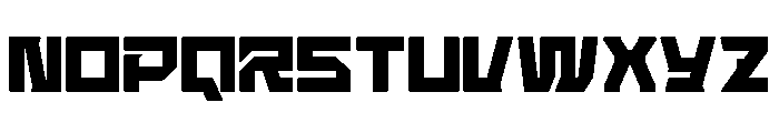 Morgas Black Regular Font LOWERCASE