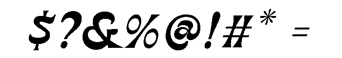 Morheim Regular Font OTHER CHARS