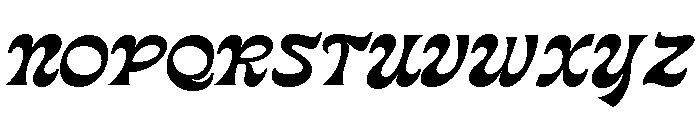 Morheim Regular Font UPPERCASE