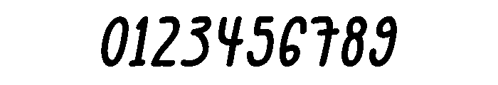 Mori Handwritten Bold Italic Font OTHER CHARS
