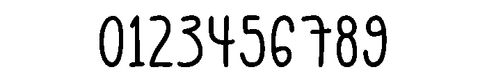 Mori Handwritten Font OTHER CHARS