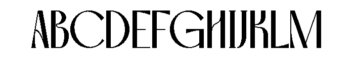 Morigs Font UPPERCASE