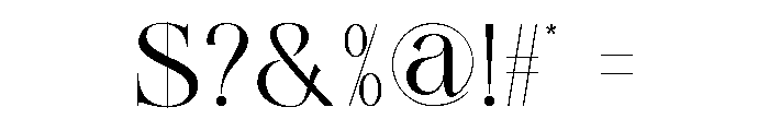 Morinna Font OTHER CHARS