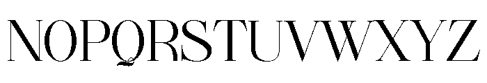 Morinna Font UPPERCASE