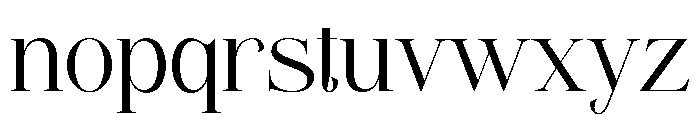 Morinna Font LOWERCASE