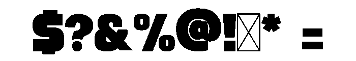 Morlen Font OTHER CHARS