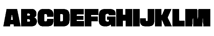 Morlen Font UPPERCASE