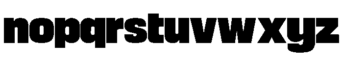Morlen Font LOWERCASE