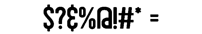 Mormon Awesome Font OTHER CHARS