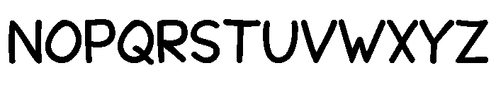 Morning Bloom Regular Font UPPERCASE