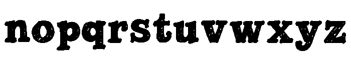 Morning Class Font LOWERCASE