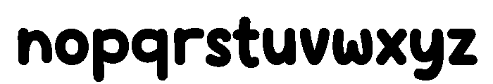 Morning Croissant Font LOWERCASE