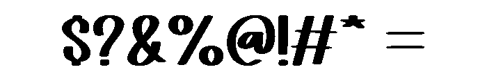 Morning Exercise Regular Font OTHER CHARS