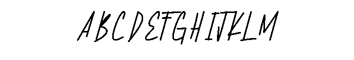 Morning Honey1 Font UPPERCASE