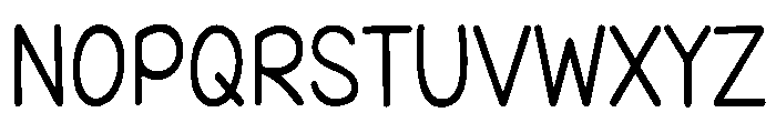 Morning Lines Font UPPERCASE