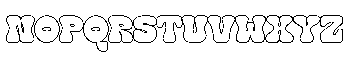 Morning Made Better Outline Regular Font UPPERCASE