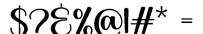 Morning Made Better Script Font OTHER CHARS