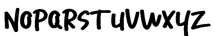 Morning Winner Font LOWERCASE