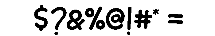 MorningBloom-Regular Font OTHER CHARS