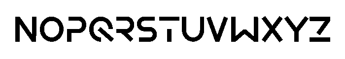 Morph Font LOWERCASE