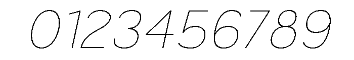 Morrow Italic Font OTHER CHARS