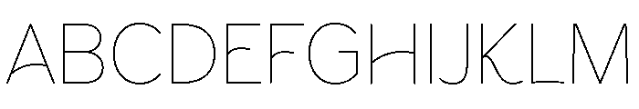 Morrow Regular Font UPPERCASE