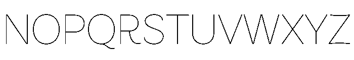 Morrow Regular Font UPPERCASE