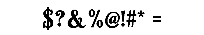 Mortavie Font OTHER CHARS