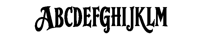 Mortavie Font UPPERCASE