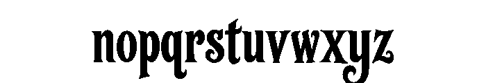 Mortavie Font LOWERCASE