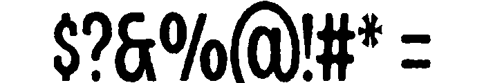 Mortberg Regular Font OTHER CHARS