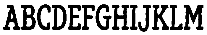 Mortberg Regular Font UPPERCASE