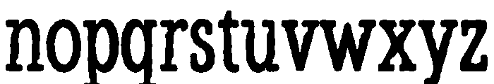 Mortberg Regular Font LOWERCASE