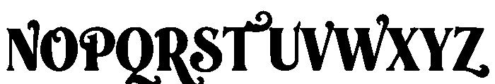 Mortelia Font UPPERCASE