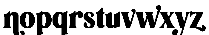 Mortelia Font LOWERCASE