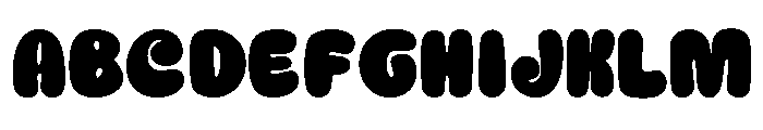 Morteza Regular Font UPPERCASE