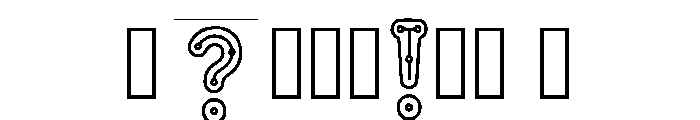 Morus Regular Font OTHER CHARS