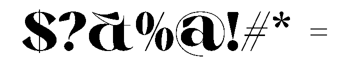 Morv Font OTHER CHARS