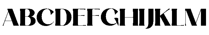 Morv Font UPPERCASE