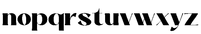 Morv Font LOWERCASE