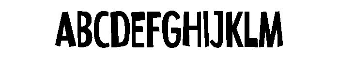 Morvaster Font UPPERCASE