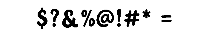 Morvella Font OTHER CHARS