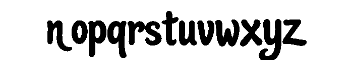 Morvella Font LOWERCASE