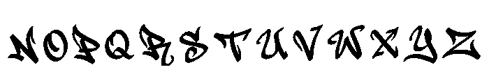 Morvex Regular Font UPPERCASE
