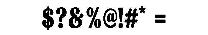 Morvian Font OTHER CHARS