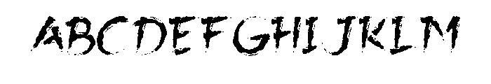 Morzeth Regular Font UPPERCASE