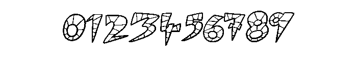 Mosaic Comic By Squeeb  Regular Font OTHER CHARS