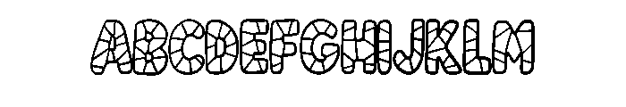 Mosaic Glass By Squeeb  Regular FONT