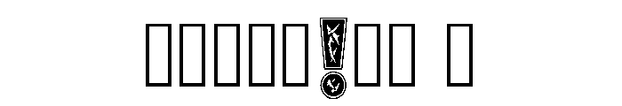 Moses Regular Font OTHER CHARS